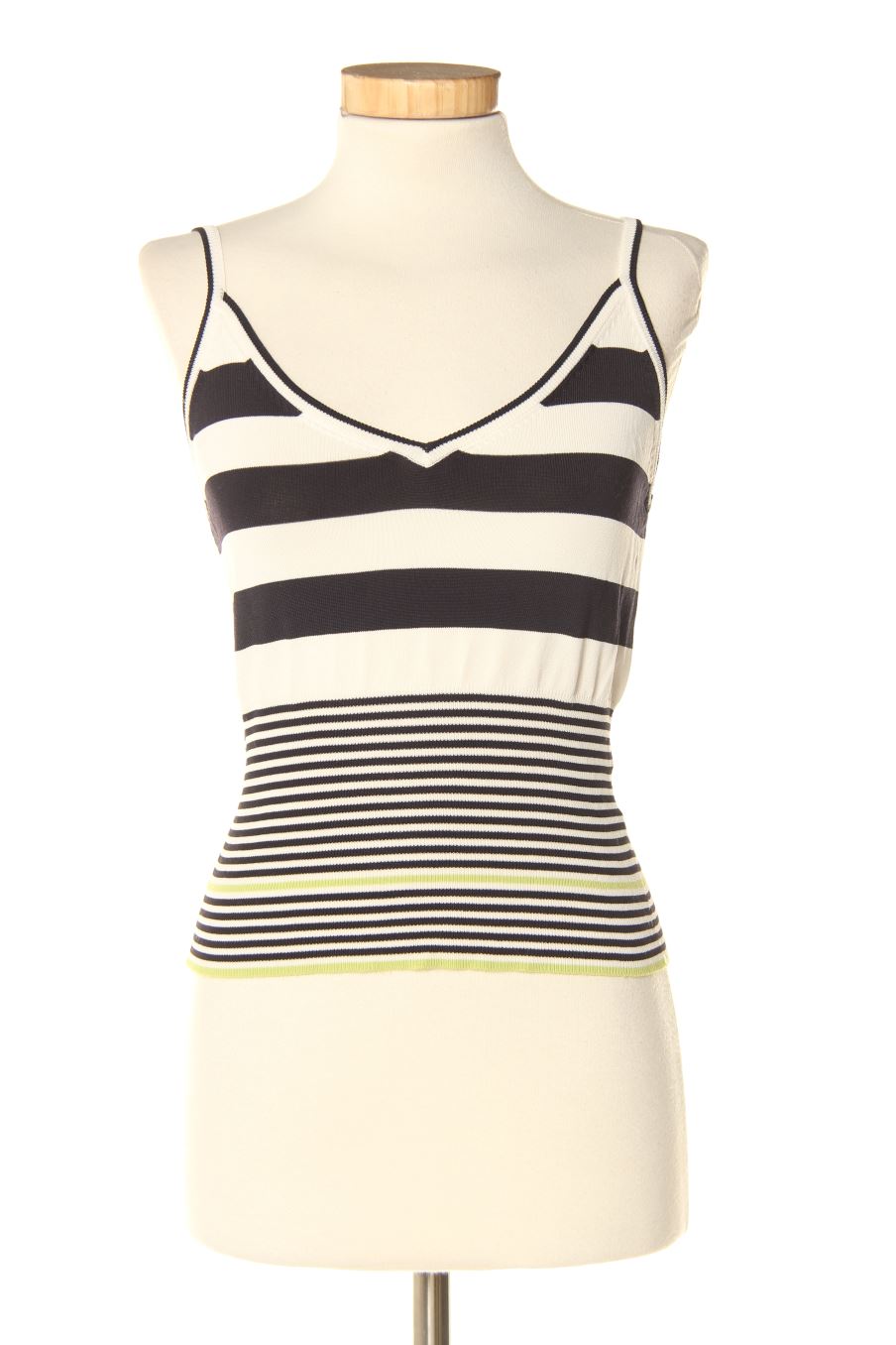 Camiseta sin mangas de Caroll de la talla 44, de color rayas