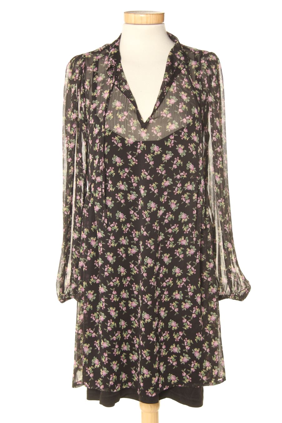 Robe casual Stradivarius de la taille S, de couleur fleurs
