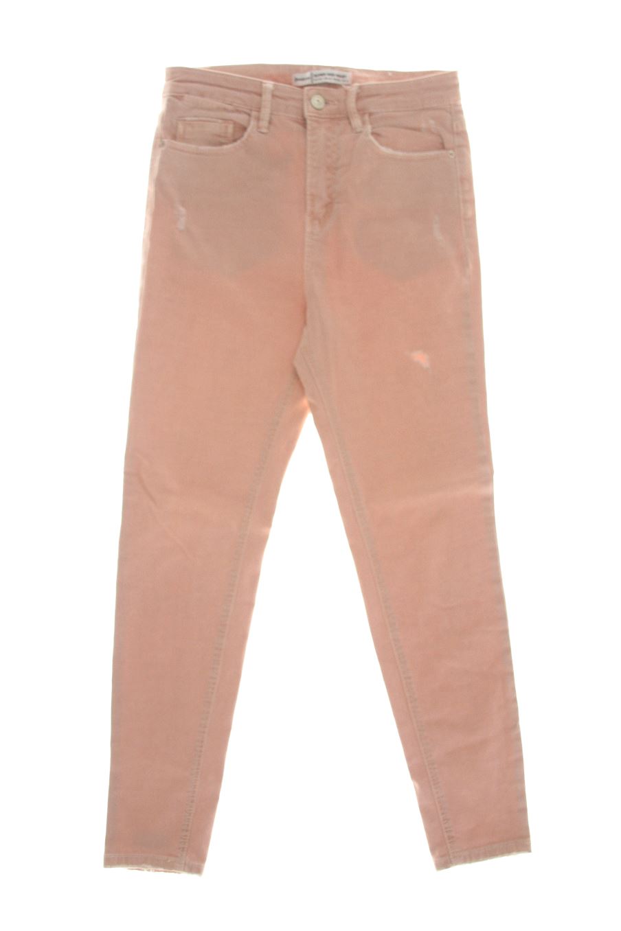 Jeans Stradivarius de la taille 38, de couleur rose de denim