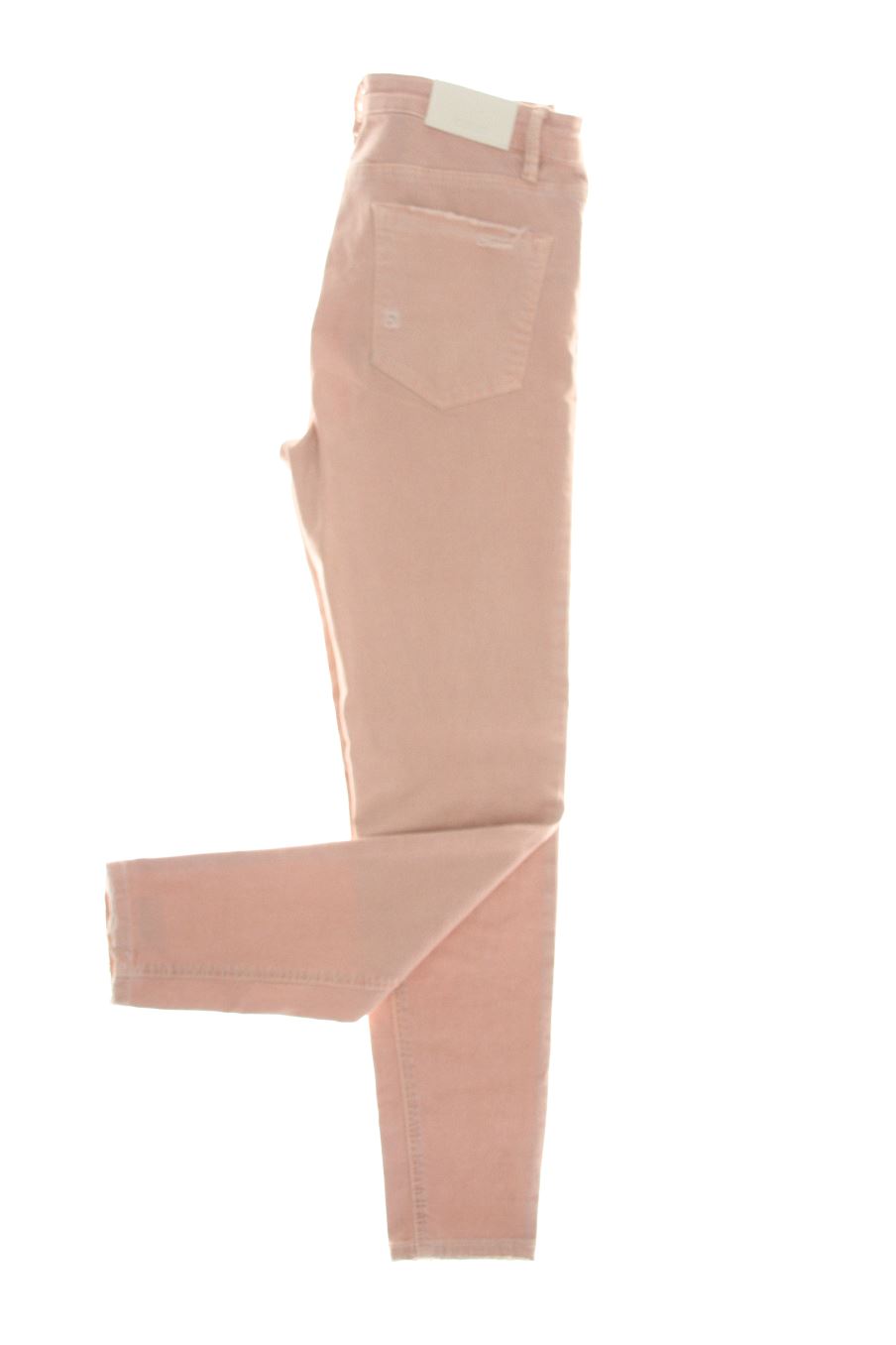 Jeans Stradivarius de la taille 38, de couleur rose de denim