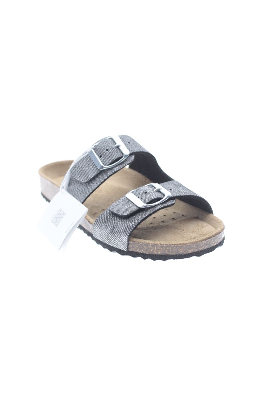 Sandalias planas de Geox de la talla 36, de color grigio