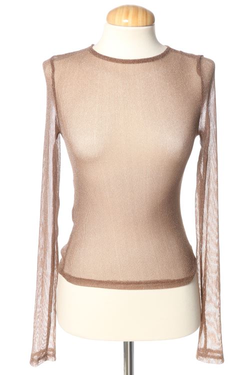 Blusa a maniche lunghe