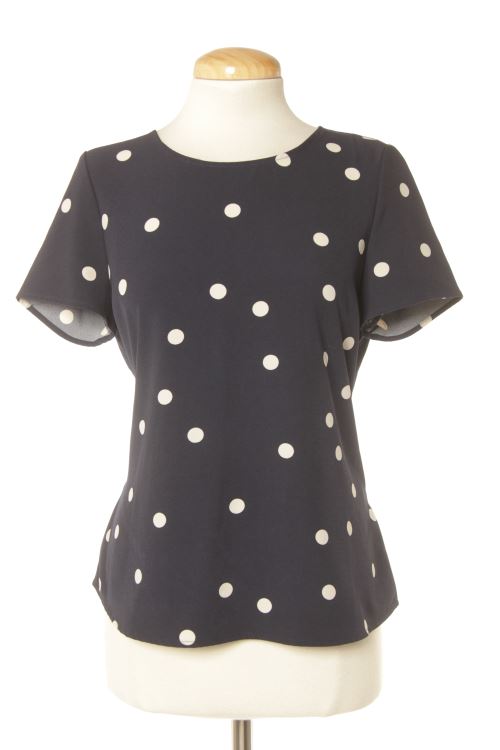 Blusa a maniche corte