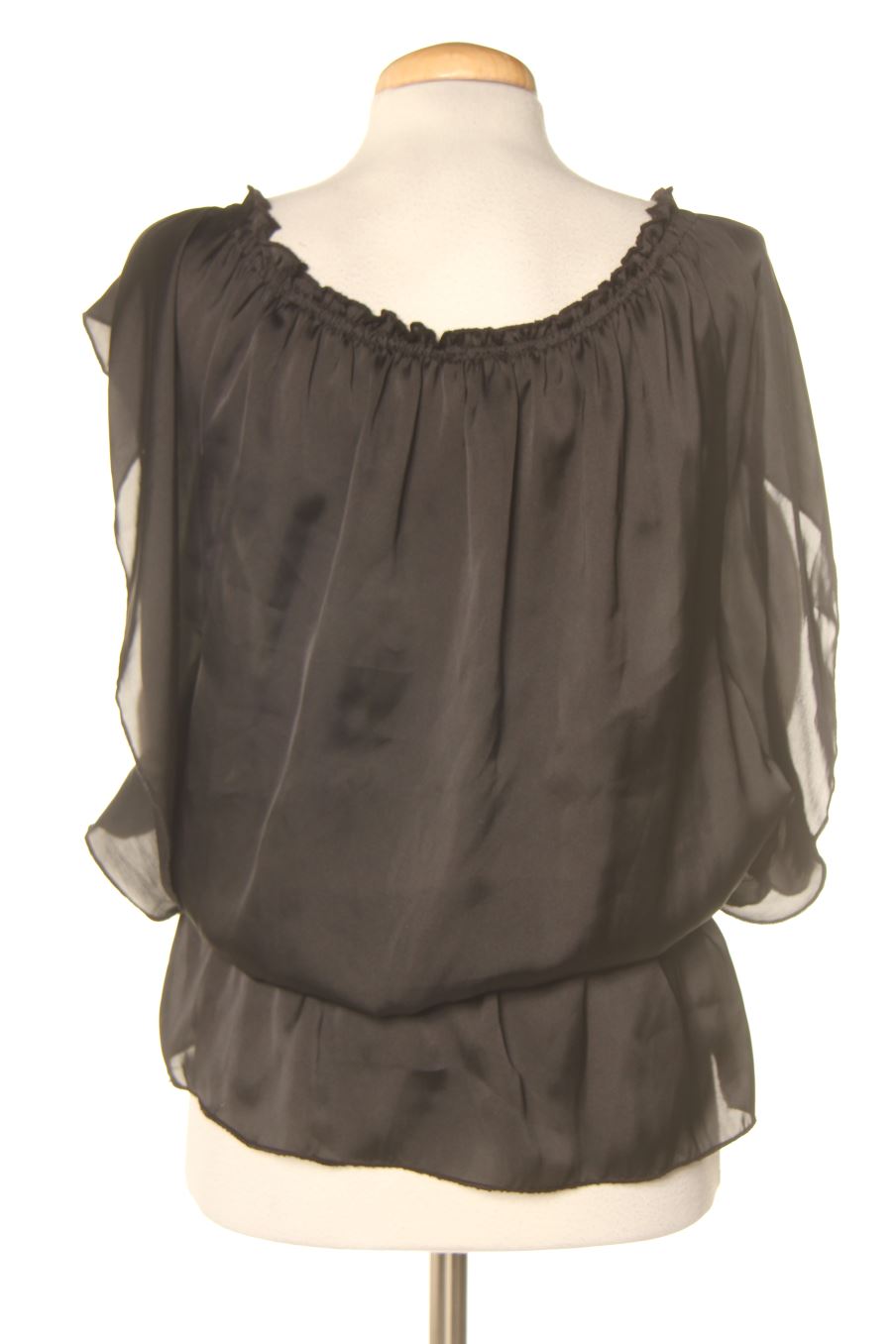 Blouse à manches courtes Madonna de la taille XS, de couleur noir