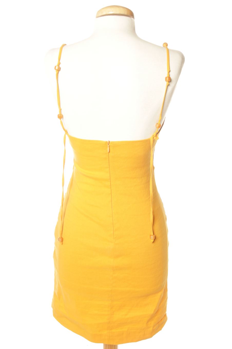 Robe casual Zara de la taille XS, de couleur orange