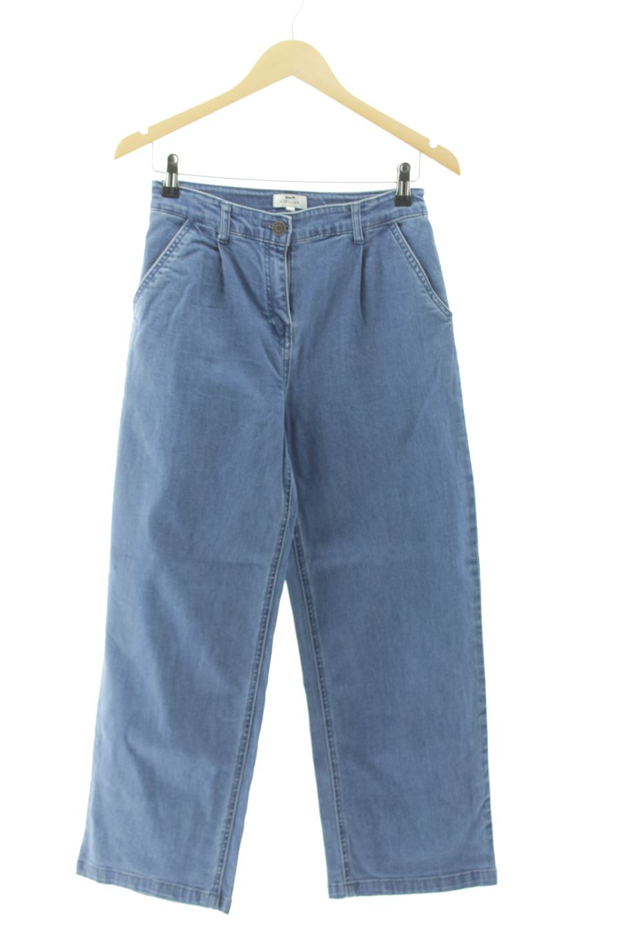 Jeans Cyrillus de la taille 40, de couleur bleu de denim
