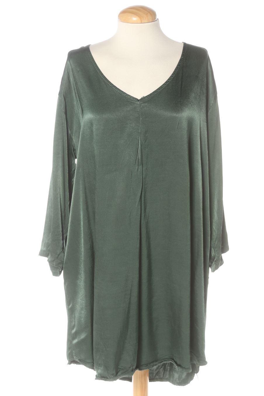 Einfaches Kleid von Made in italy Größe Einzelgröße, Farbe Grün, für