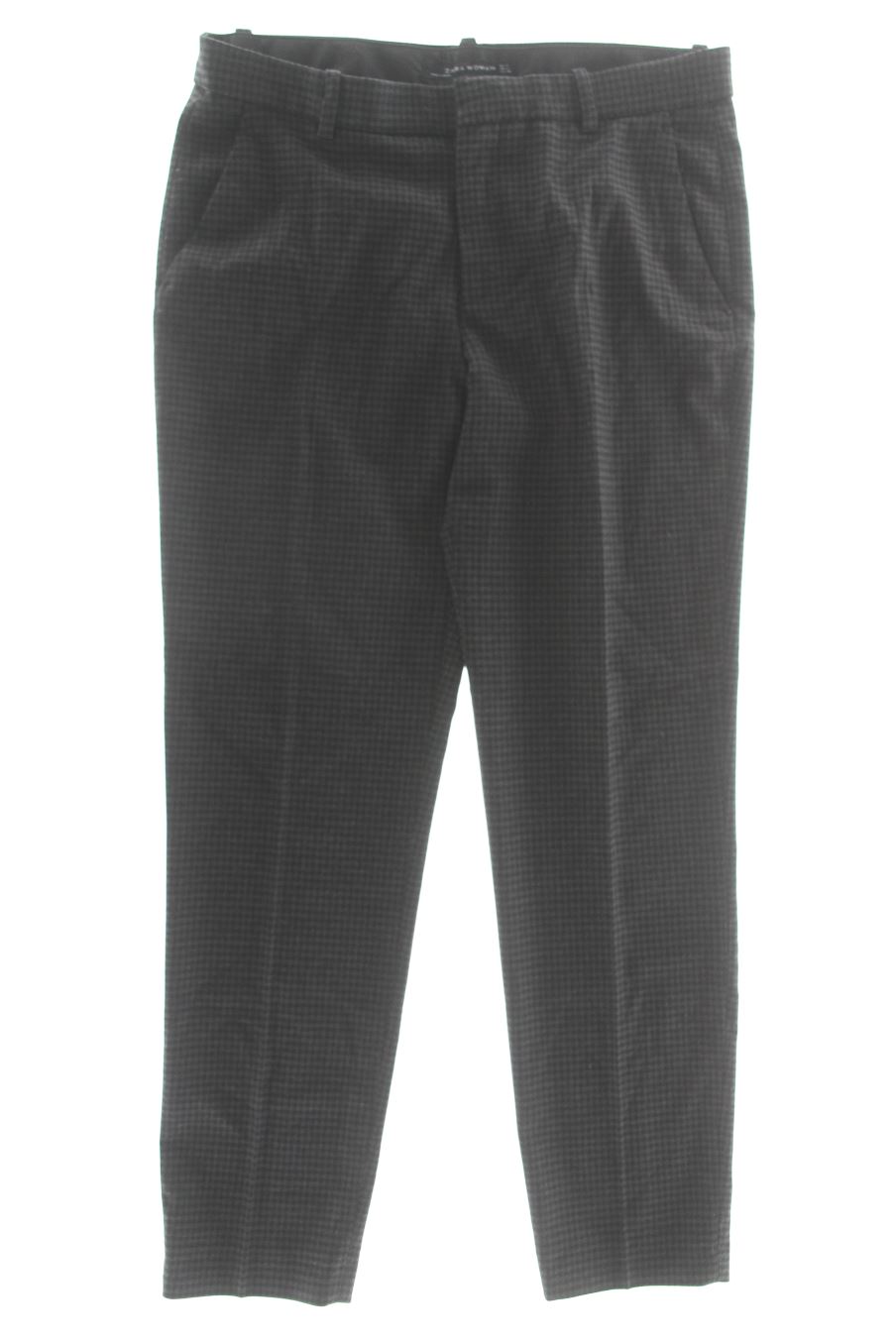 Pantalón de Zara de la talla M, de color cuadros