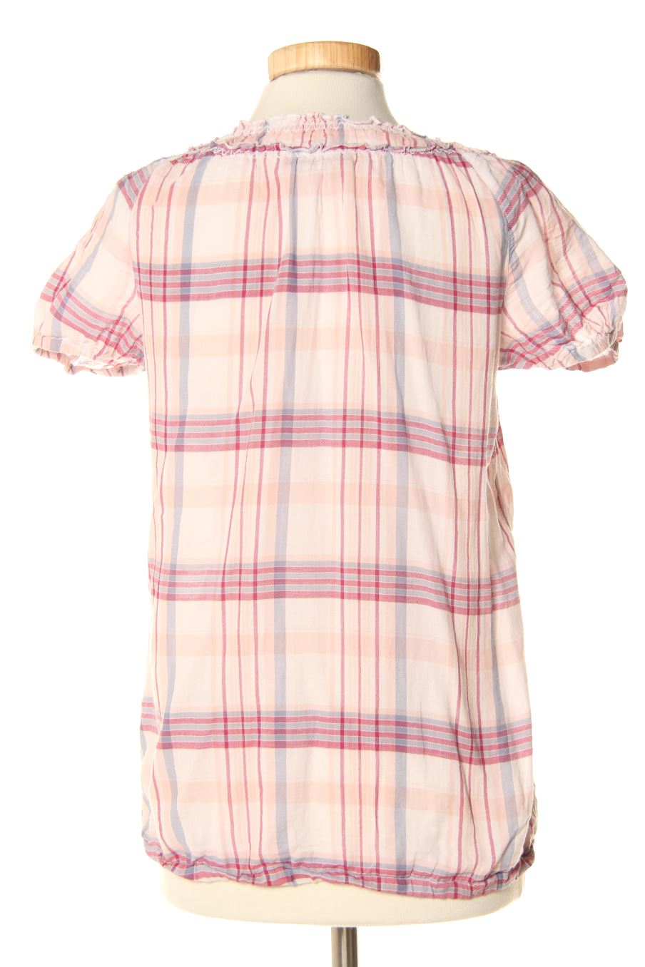 Blouse à manches courtes Edc (ESPRIT) de la taille M, de couleur carreaux