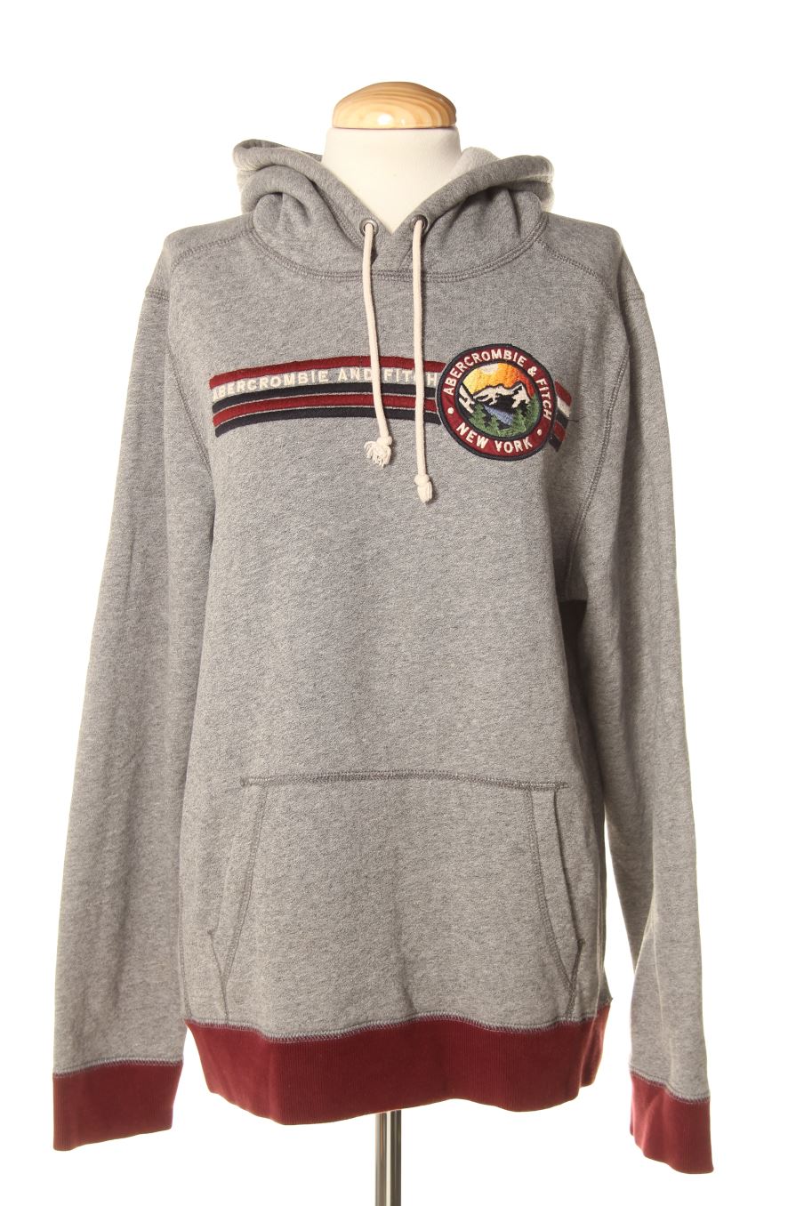 Sudadera de Abercrombie & Fitch de la talla M, de color gris