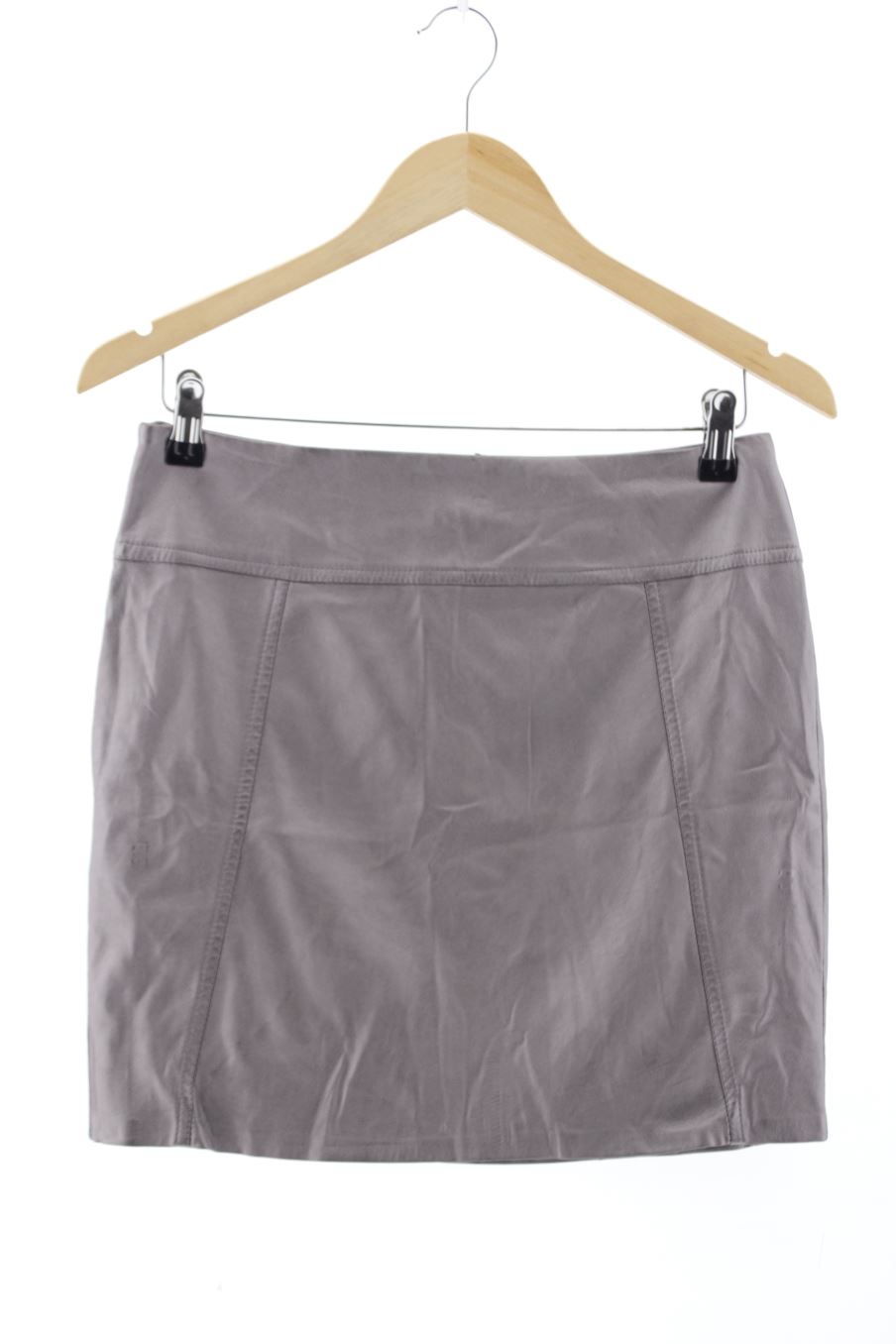 Jupe Miss LIBERTO de la taille 38, de couleur gris