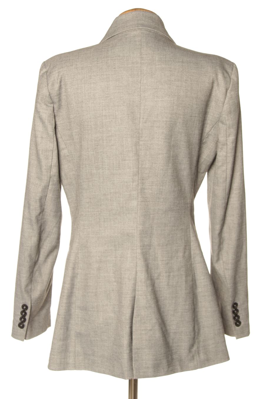 Blazer Zara de la taille M, de couleur gris