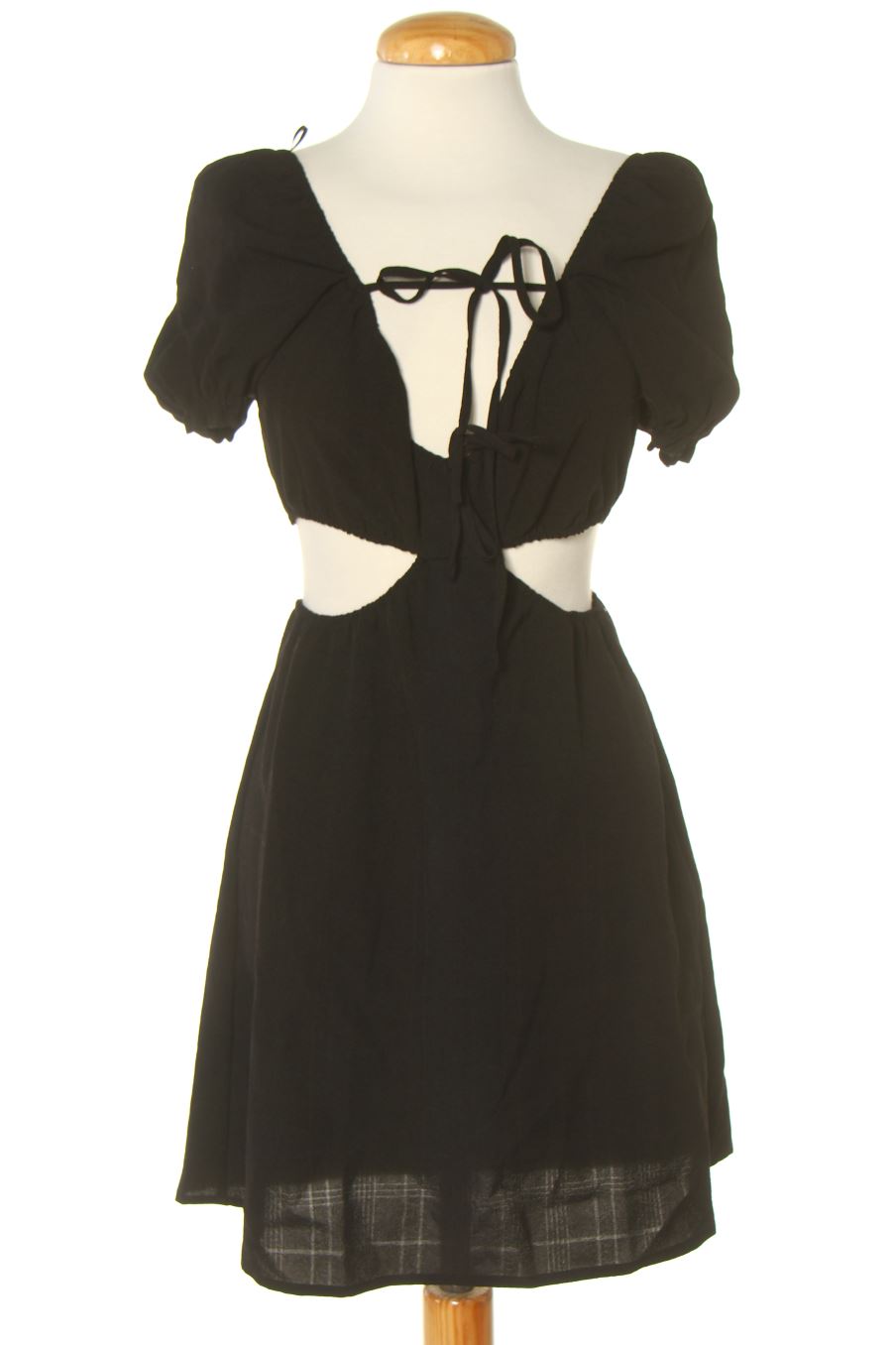Robe casual H&M de la taille 38, de couleur noir