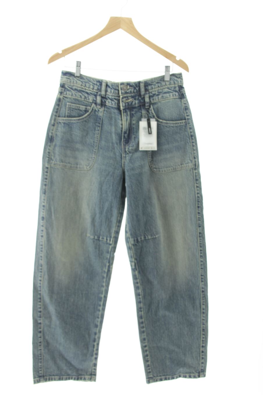 Jeans Desigual de la taille 38, de couleur bleu de denim