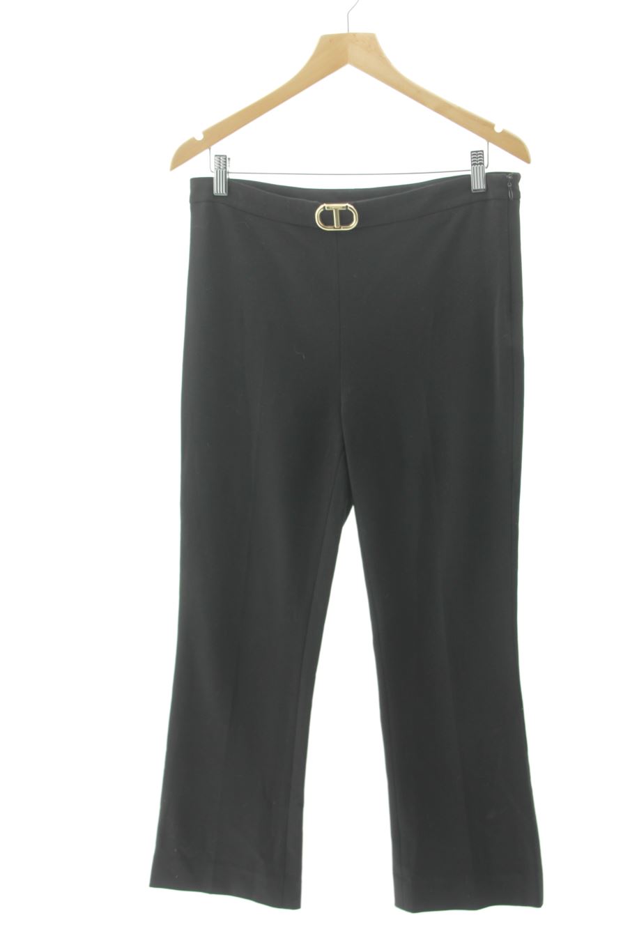 Pantalón de TWINSET de la talla 44, de color negro
