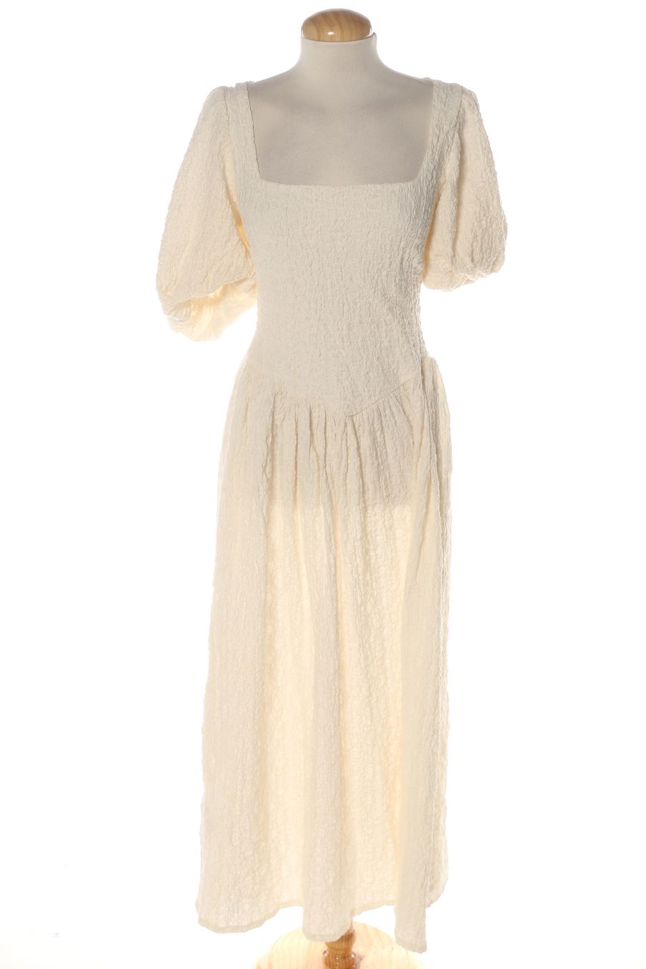 Vestido casual de Sfera de la talla S, de color blanco