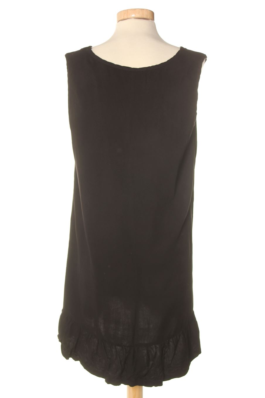 Robe casual HOODIES de la taille S, de couleur noir