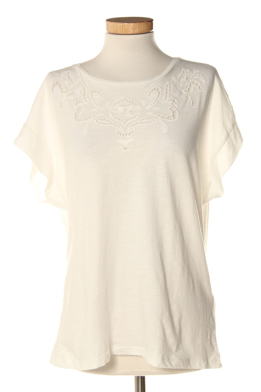T-shirt Etam de la taille M, de couleur blanc