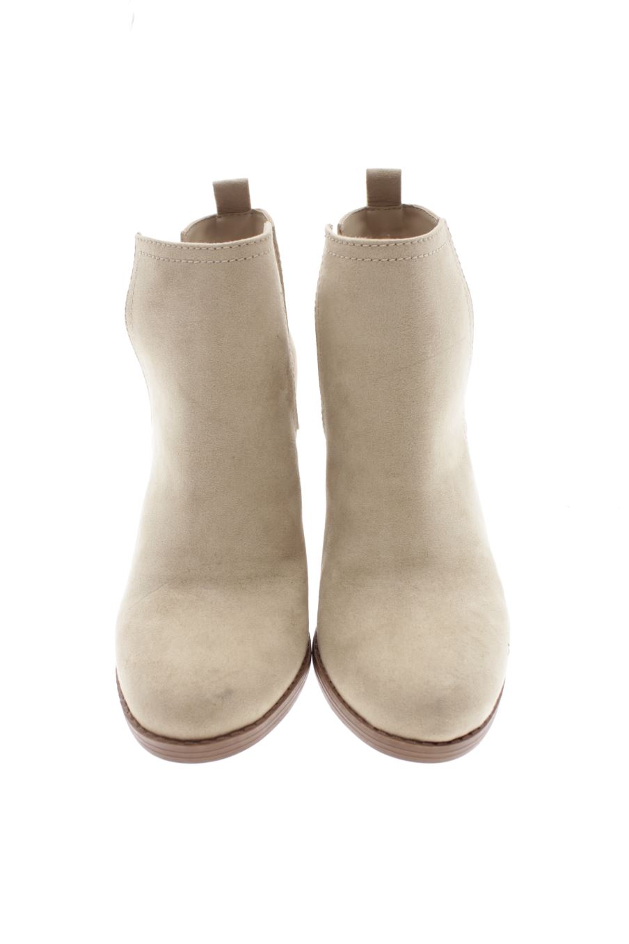 Botines de justfab de la talla 40, de color beige de