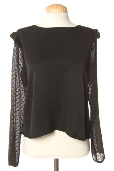 Blusa de manga larga S Zara, foto 1 de 2