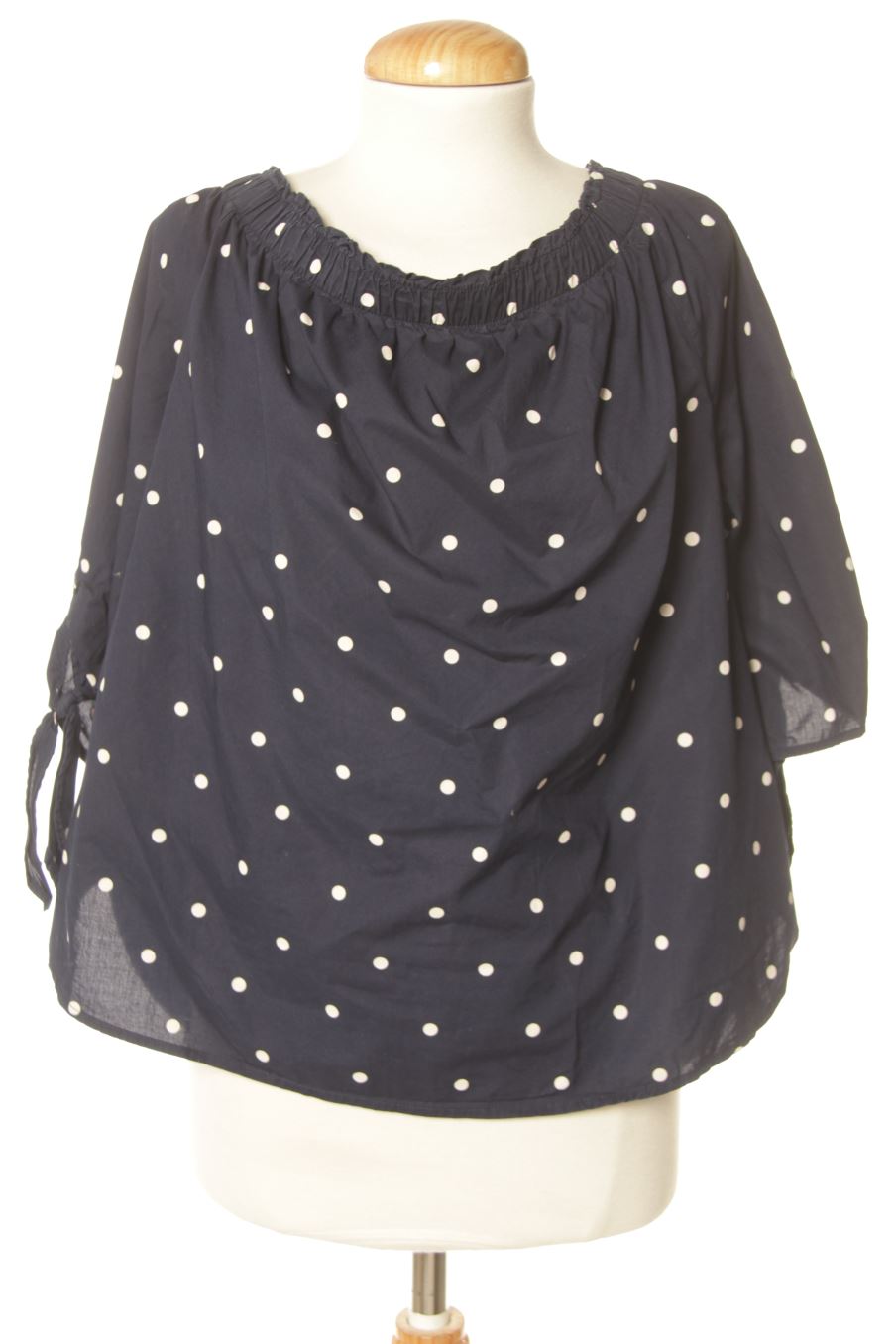 Blusa a maniche corte de H&M de la talla 38, de color blu oltremare