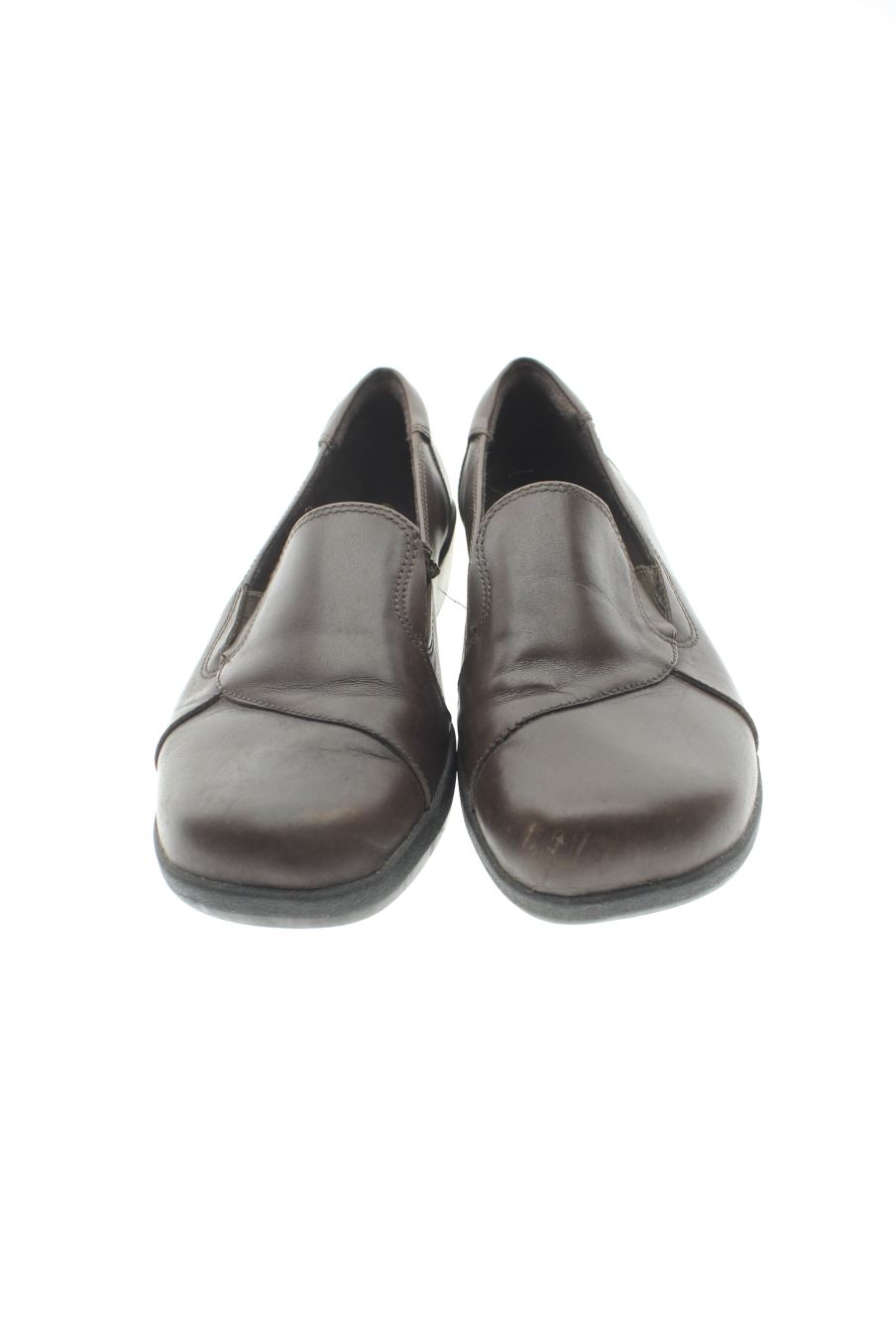 Zapatos planos de clarks de la talla 40, de color marrón de