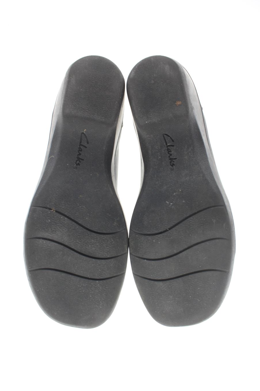 Zapatos planos de clarks de la talla 40, de color marrón de