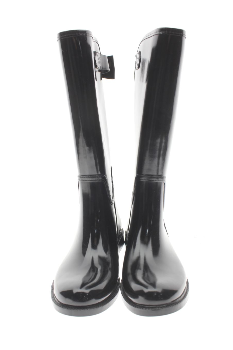 Botas de agua de Massimo Dutti de la talla 38, de color negro de