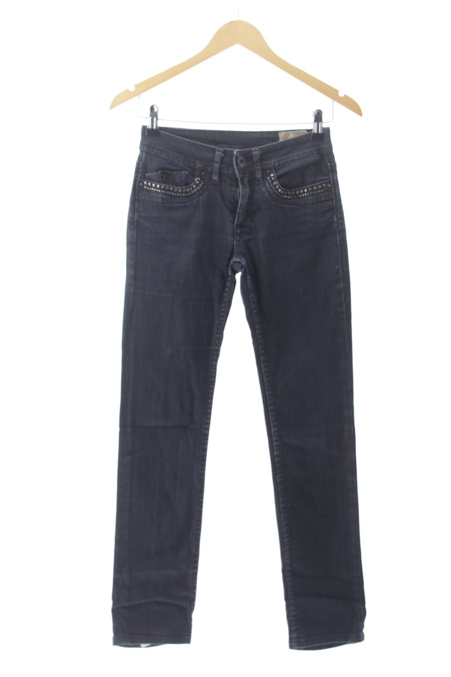 Jeans Kaporal de la taille 34, de couleur noir de denim