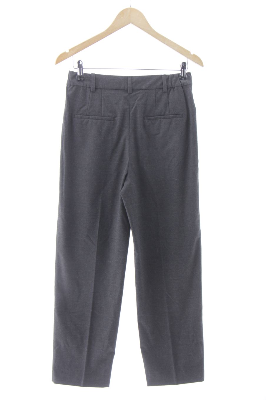 Pantalón de Zara de la talla XS, de color gris