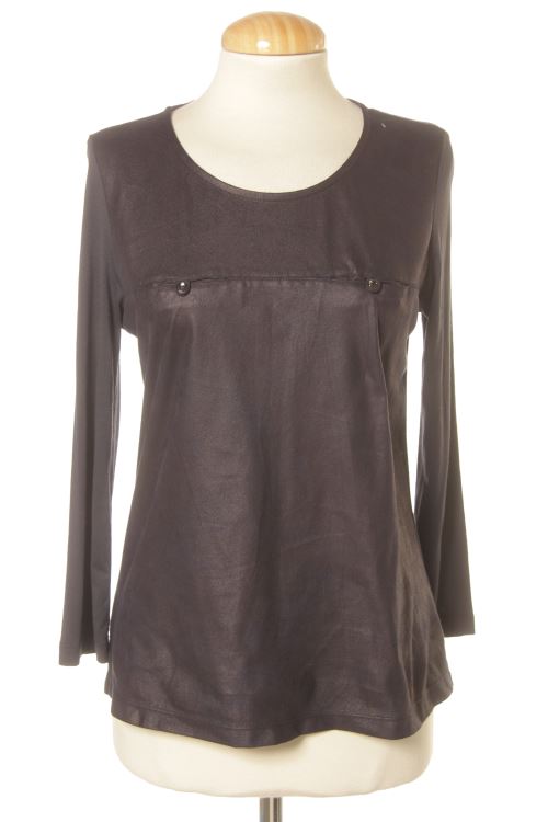 Blusa a maniche lunghe