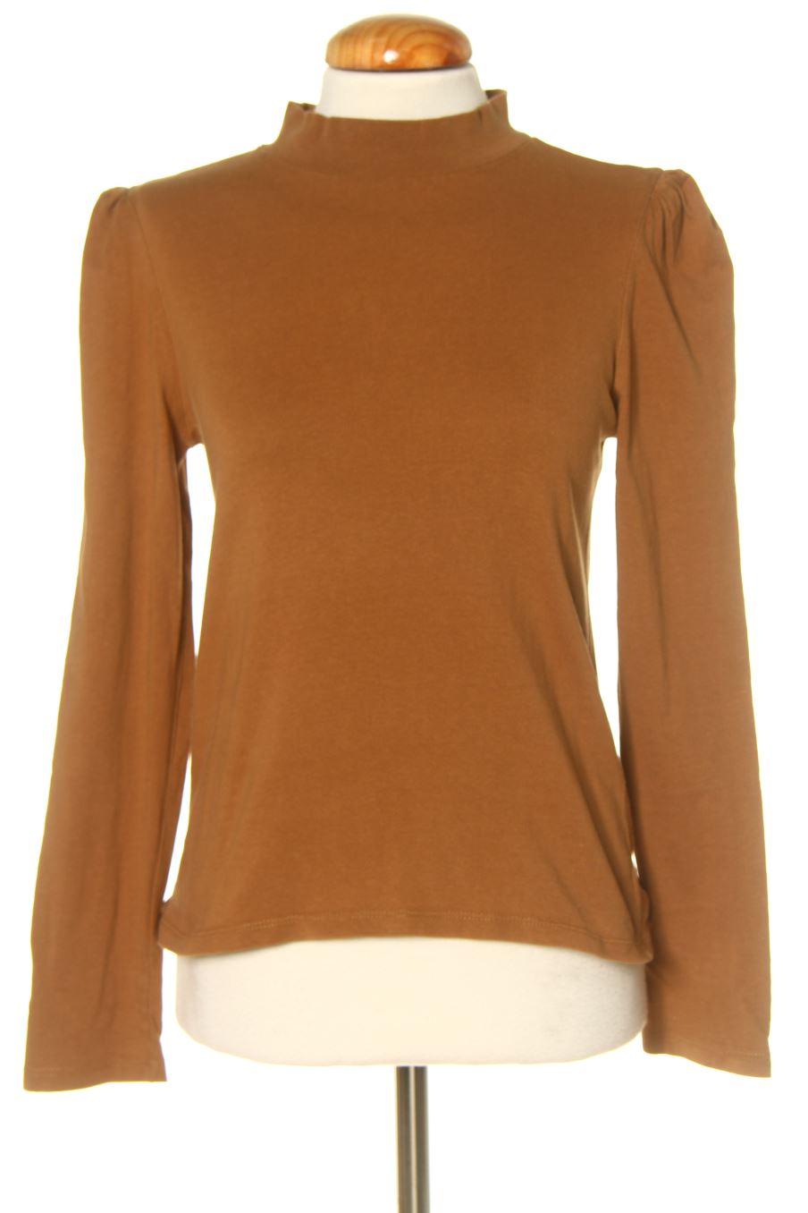 T-shirt à manches longues Zara de la taille S, de couleur marron