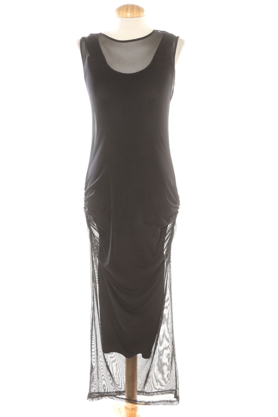 Robe casual Zara de la taille M, de couleur noir