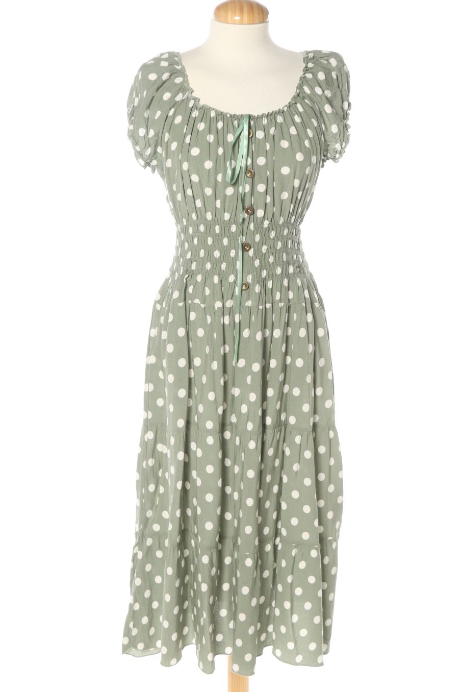 Vestito casual de Tiramisú de la talla XL, de color verde