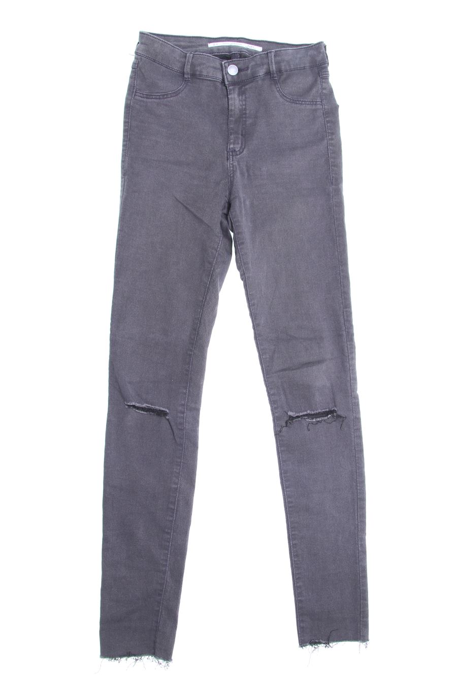 Jeans Trafaluc de la taille 36, de couleur gris de denim