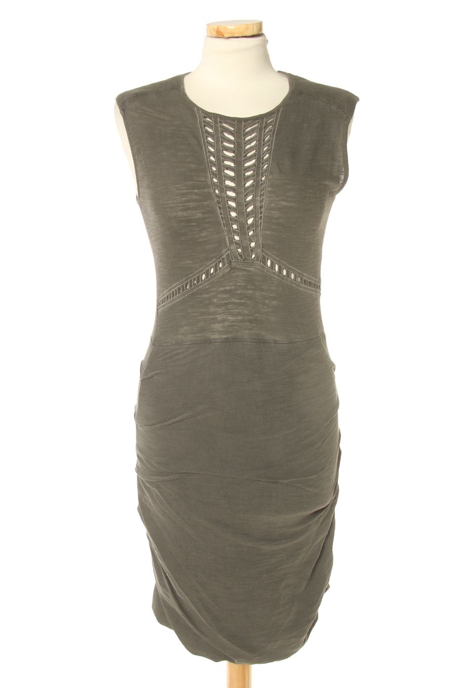 Robe casual Maje de la taille S, de couleur gris