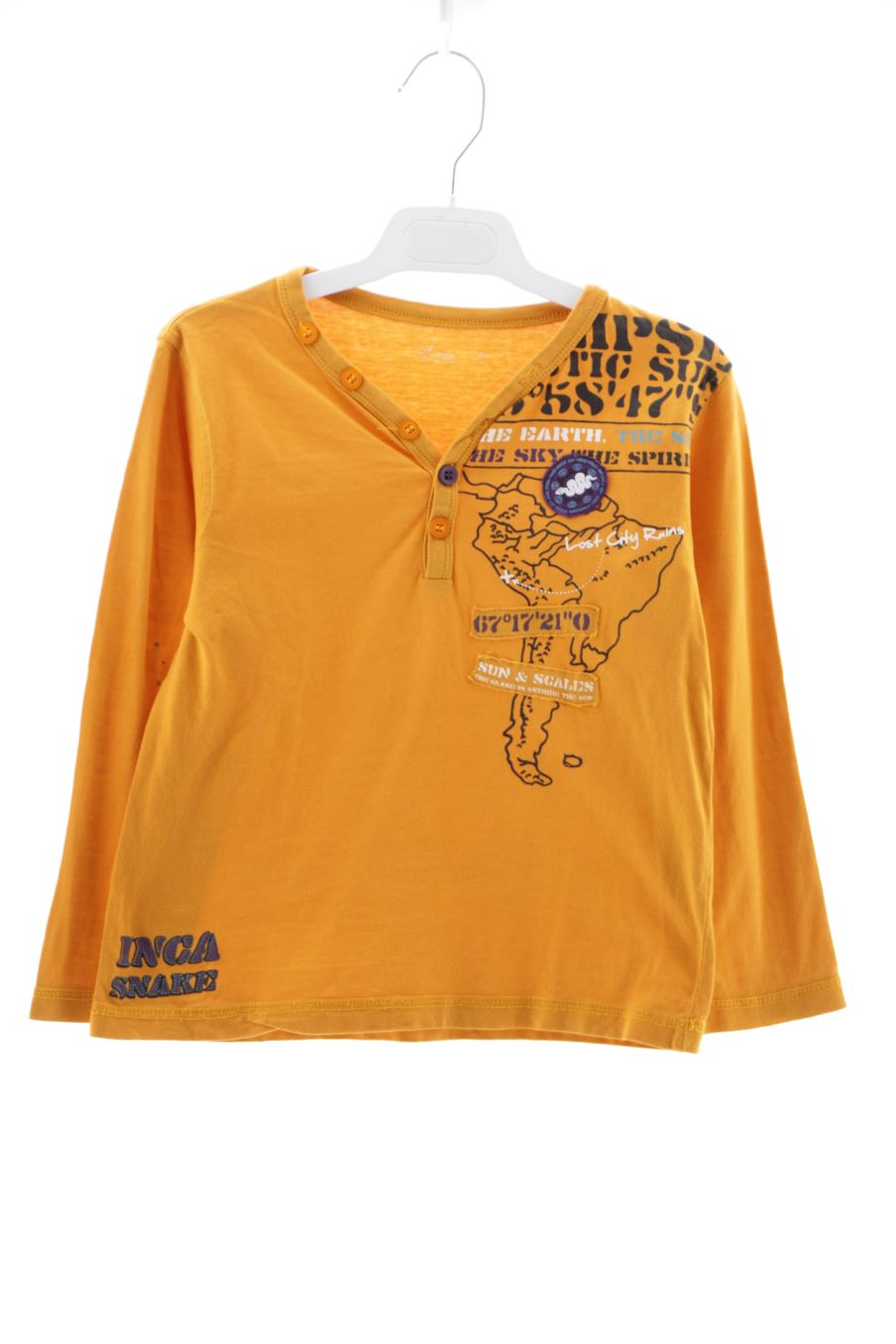 T-shirt manches longues Gémo de la taille 6 ans de seconde main