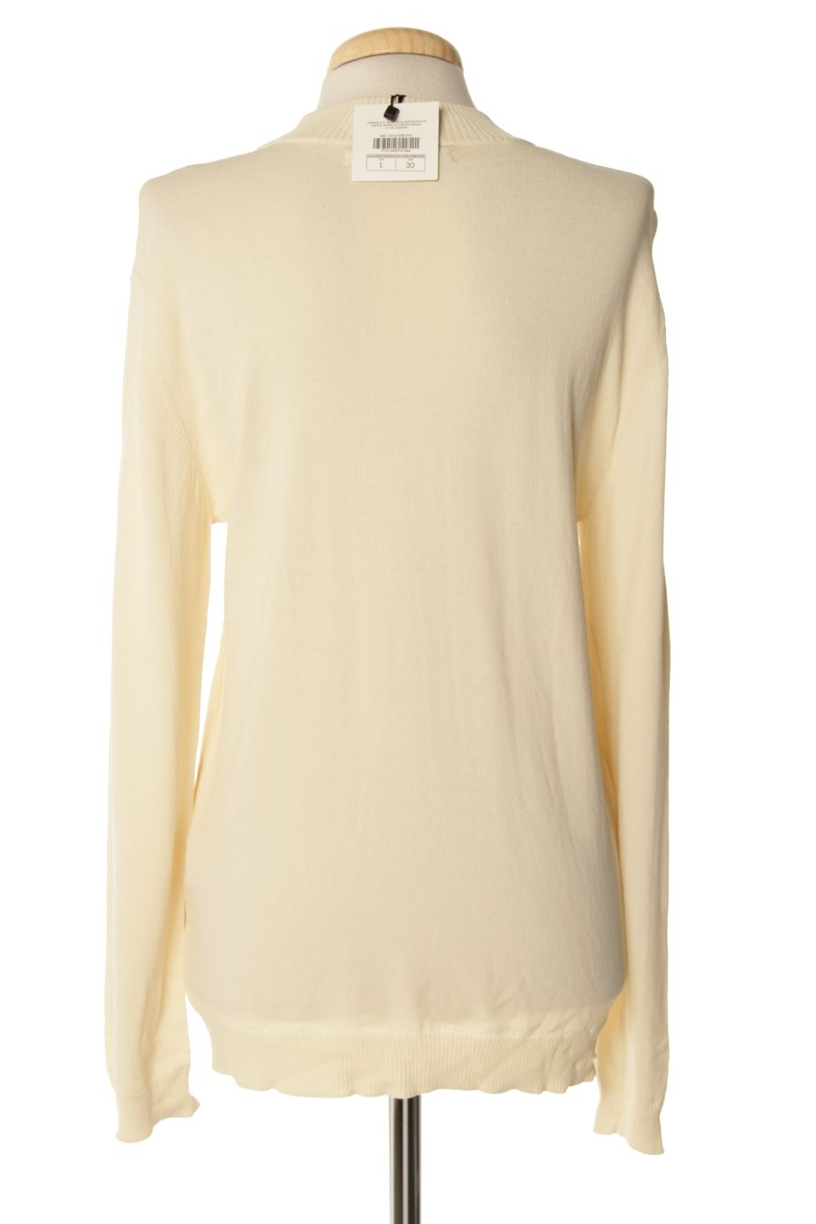 Jersey de Uterqüe de la talla L, de color beige