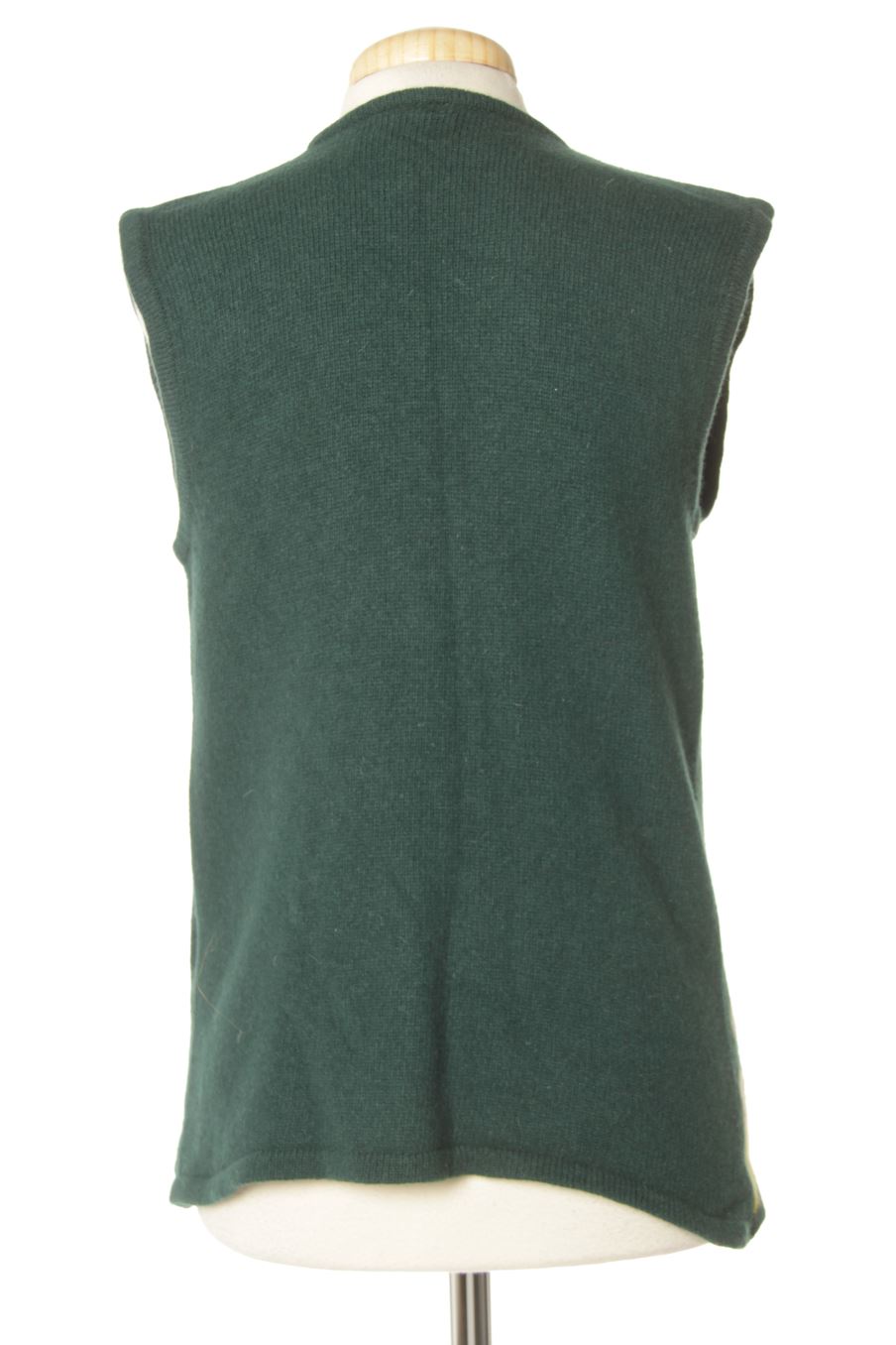 Chaleco de tela de PERCENTIL de la talla 36, de color verde