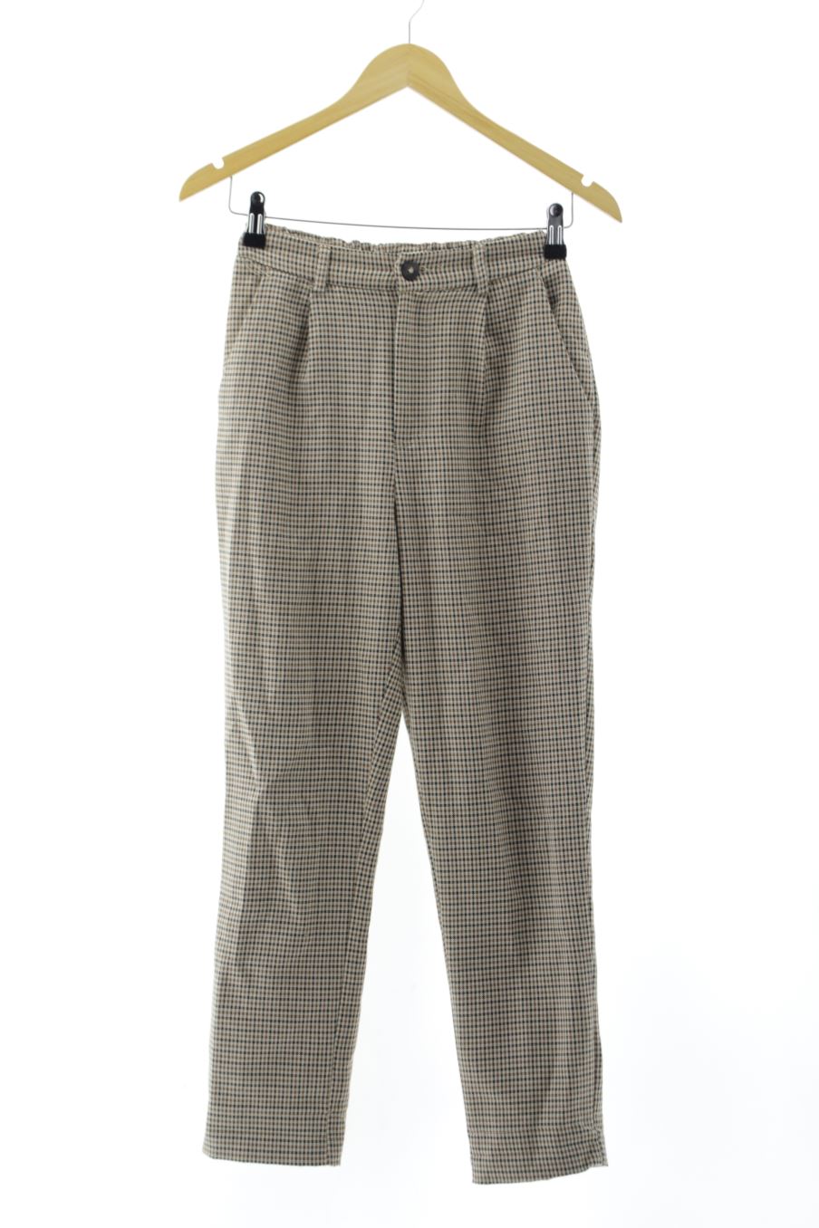 Pantalon Pull & Bear de la taille S, de couleur carreaux