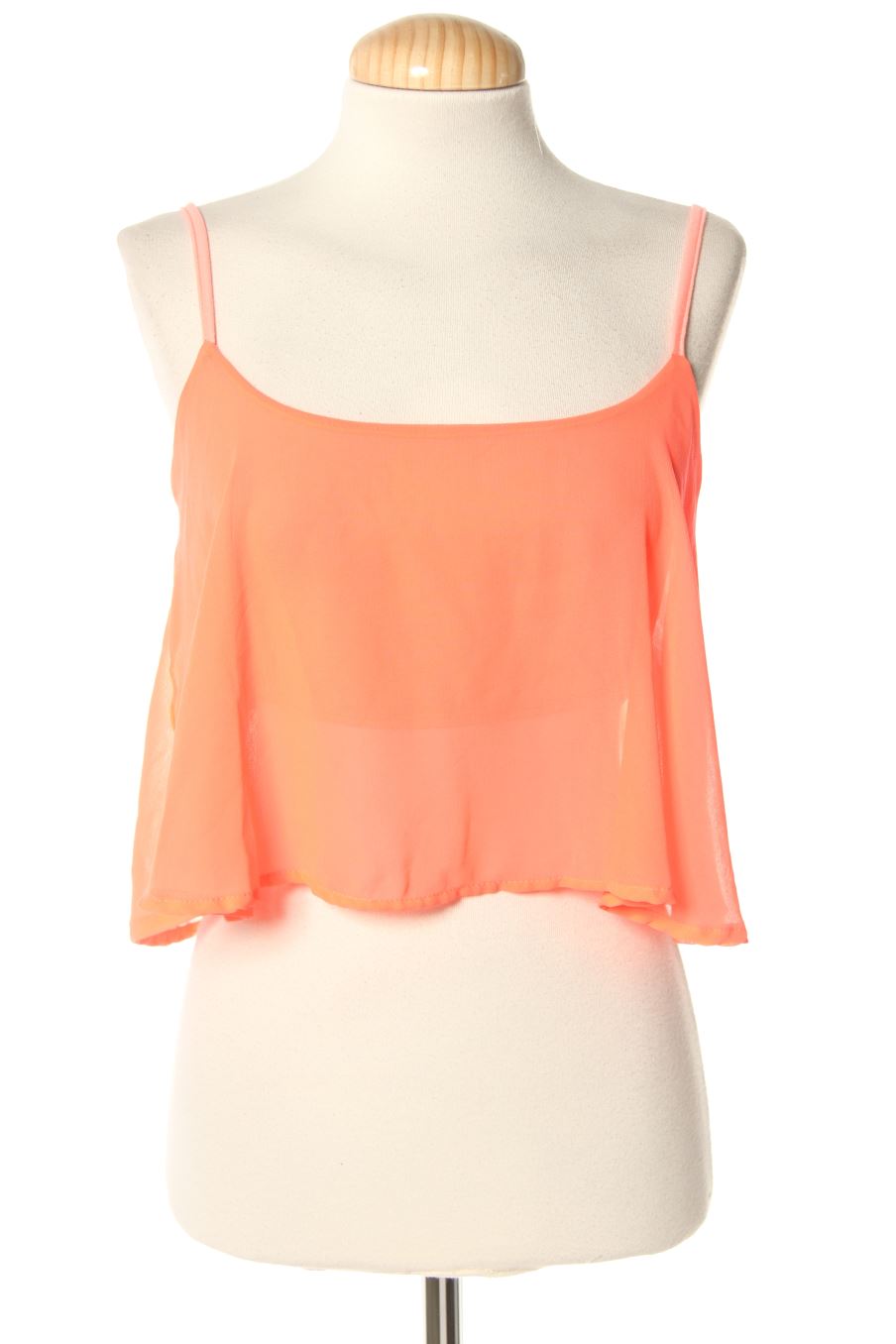 Top de Bershka de la talla M, de color rosa