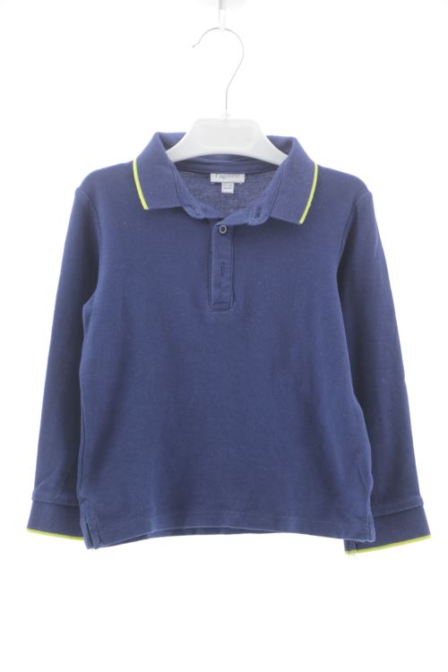 Langärmeliges Poloshirt