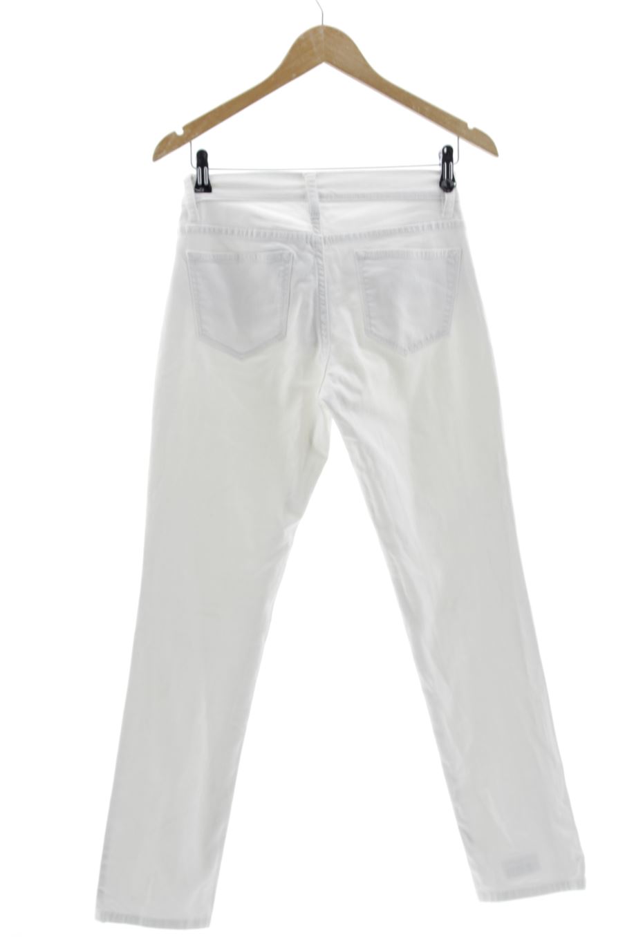 Jeans Benetton de la taille 38, de couleur blanc de denim