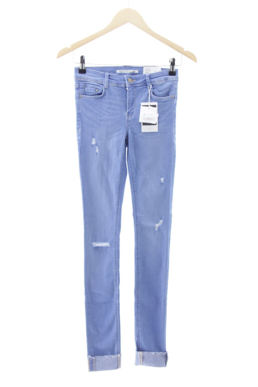 Jeans Trafaluc de la taille 36, de couleur bleu de denim