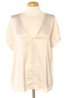 Blouse à manches courtes S Mango