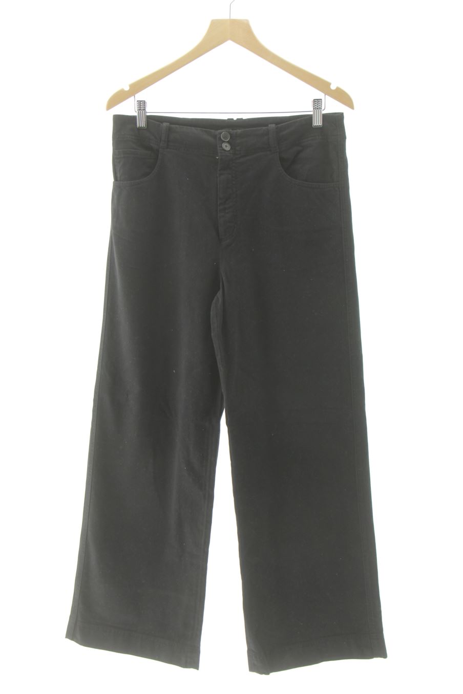Jeans Massimo Dutti de la taille 42, de couleur noir de denim