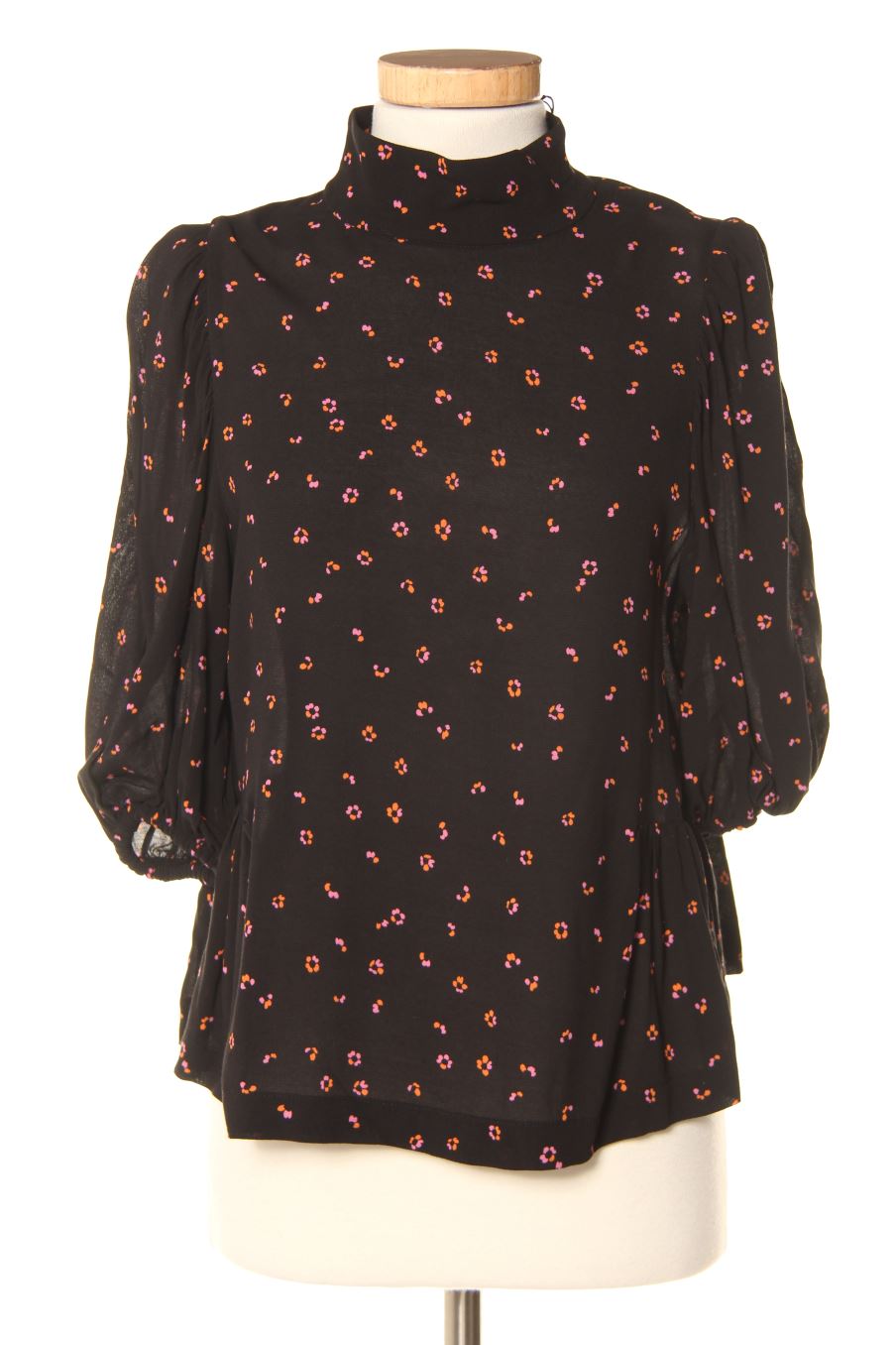 Blouse à manches courtes BIMBA Y LOLA de la taille S, de couleur noir