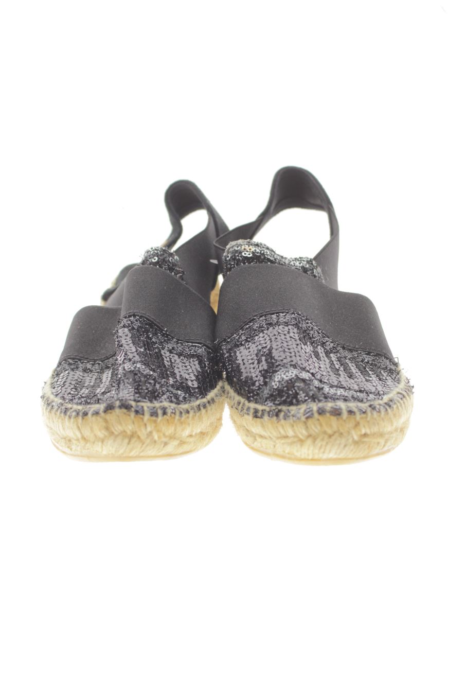 Sandalias planas de Montaner de la talla 39, de color negro de