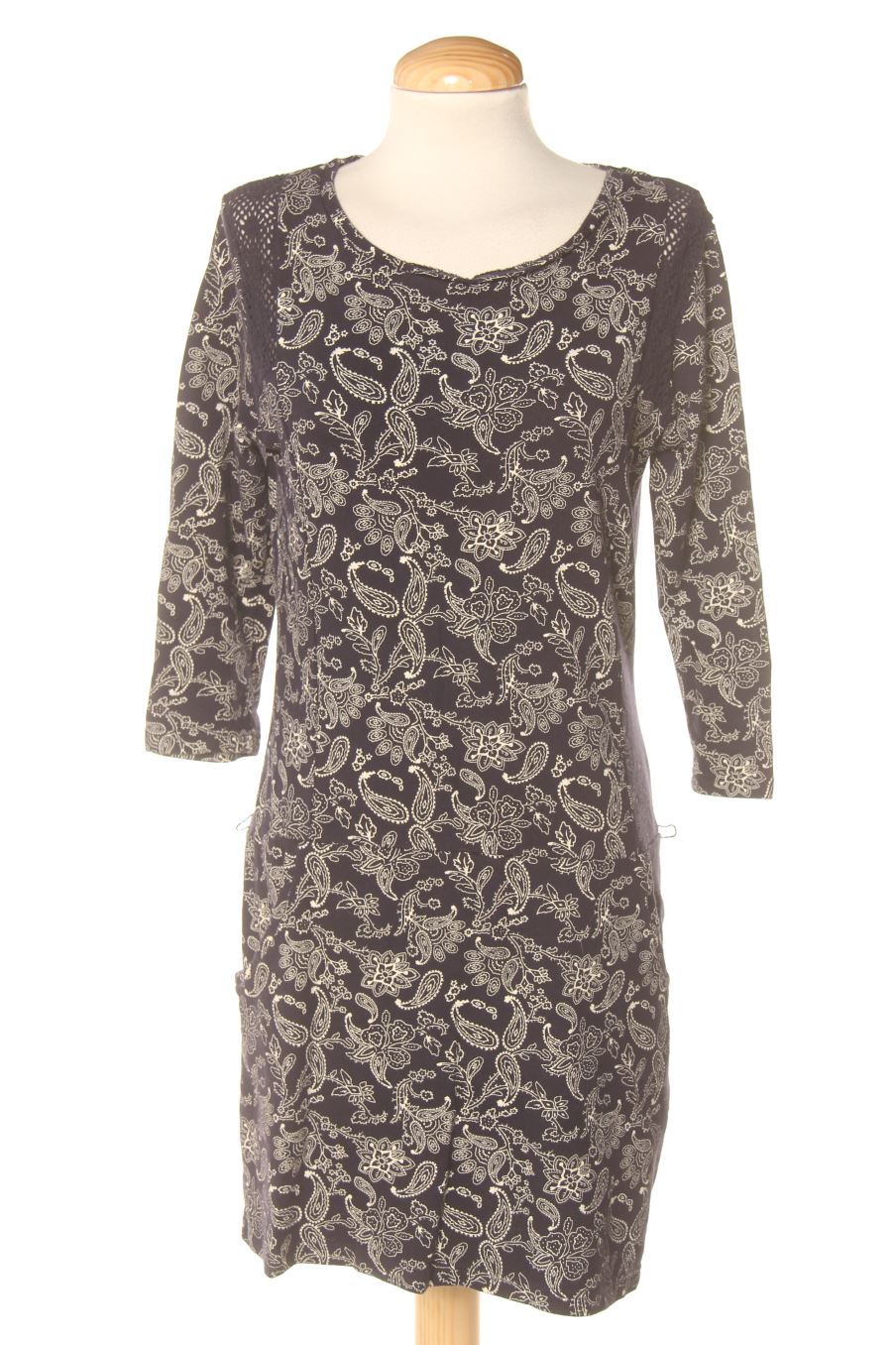 Vestido casual de Springfield de la talla S, de color azul marino