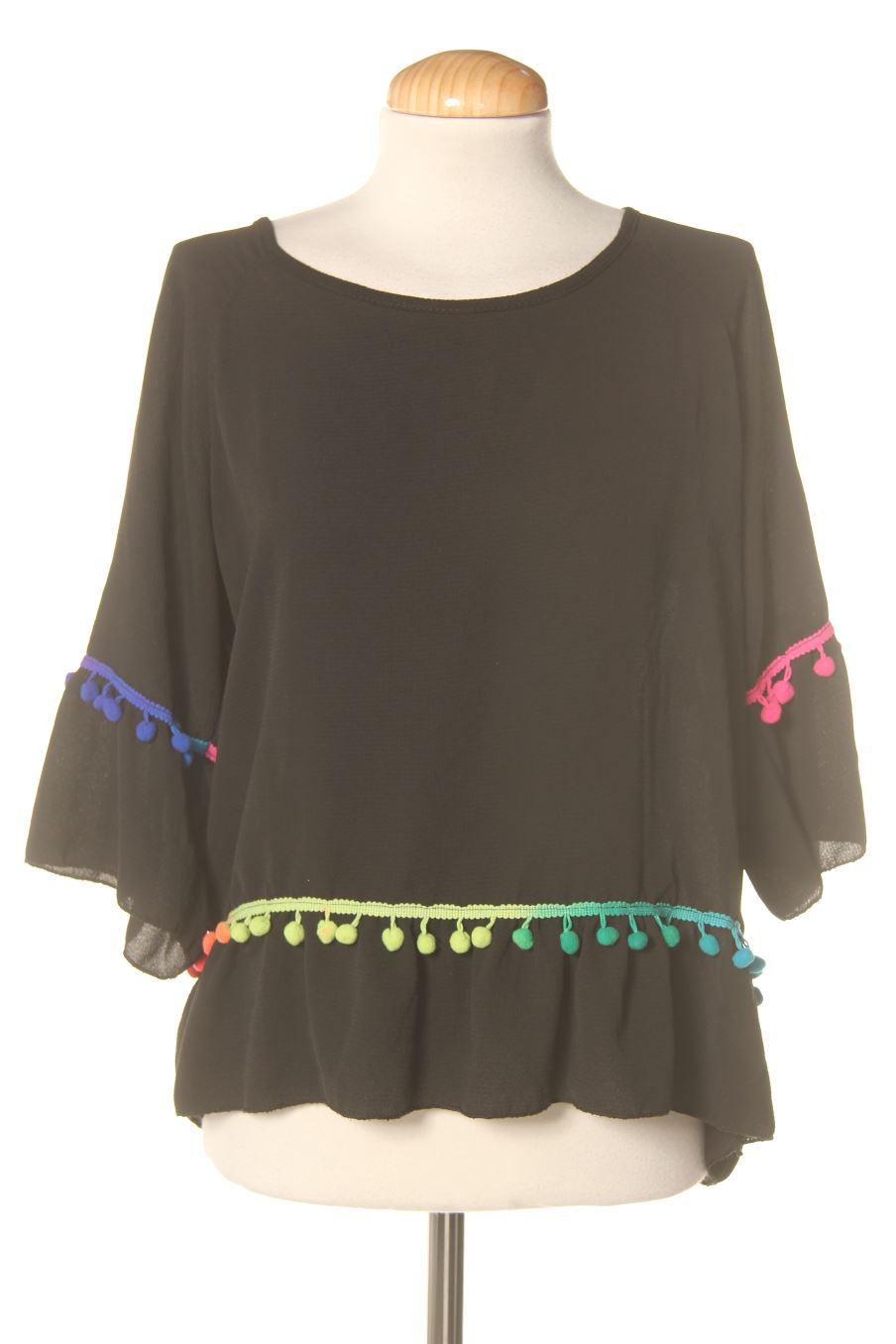 Blouse à manches longues PERCENTIL de la taille S, de couleur noir